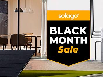 XXL-Balkonkraftwerke mit Speicher bieten zum vorgezogenen Black Friday nachhaltige Stromversorgung zu attraktiven Preisen bei solago.