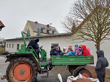 Aktion der Kindergruppe des OGV Dittlofsroda