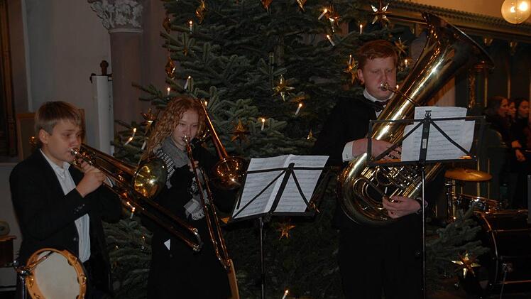 "Renaissance Christmas Suite§ mit dem Blechbläserensemble.  Foto: Uschi Prawitz