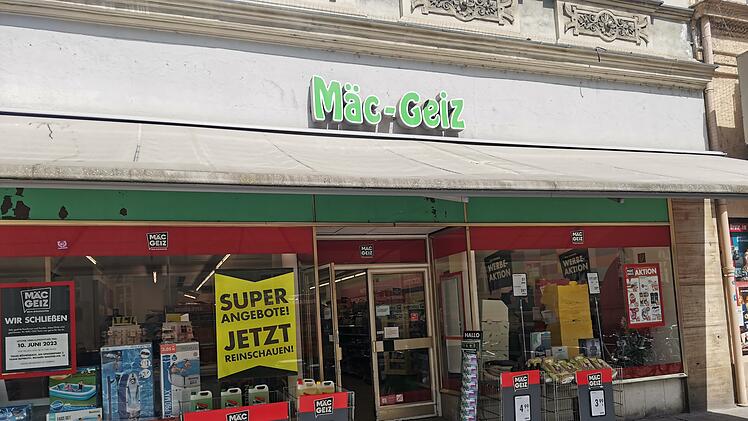 Bamberg: Mäc-Geiz schließt - Filiale in Hof macht ebenfalls zu