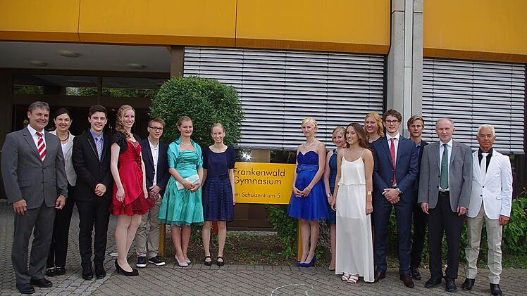 Abschlussfeier am FWG Kronach Foto: Heike Schülein