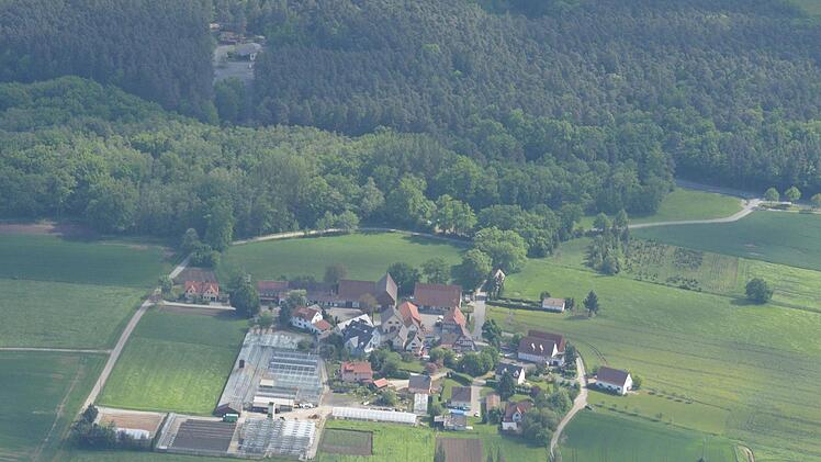 Das Luftbild von Sigritzau zeigt, dass die Siedlung trotz ihrer Geschlossenheit auch Lücken aufweist, die zur Bebauung einladen.  Foto: Ronald Rinklef