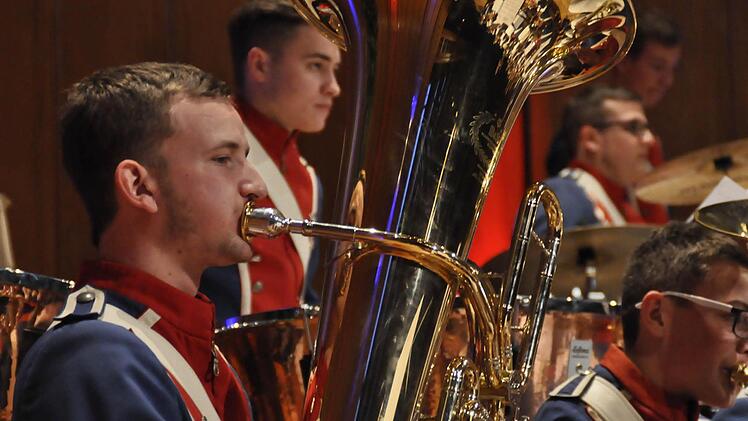 Elternkonzert des Jugendmusikkorps Bad Kissingen. Foto: Peter Klopf