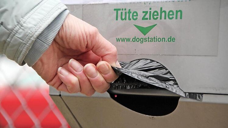 Insgesamt vier Dog-Stationen sind im Stadtgebiet aufgestellt. Foto: Ulrike Müller