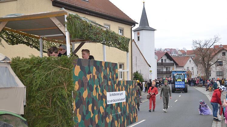 Faschingszug von Lauter nach Katzenbach Peter Rauch