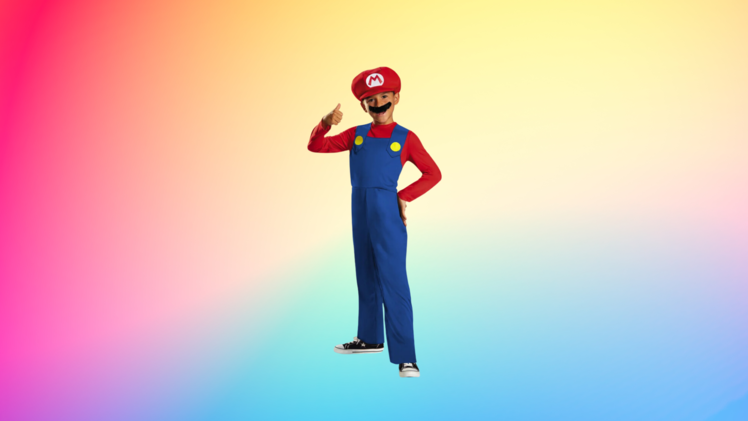 MARIO™ Kinderkostüm Super Mario Videospiel Rot-Blau für 34,99 Euro
