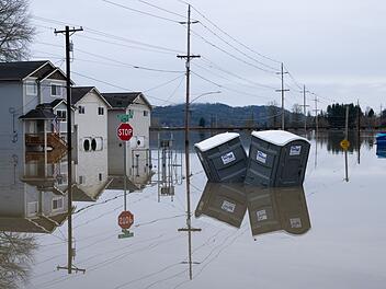 &Uuml;berschwemmungen im US-Staat Washington