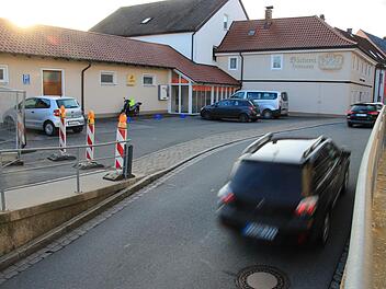 Hier war fr&uuml;her der Sparmarkt und die B&auml;ckerei in Marktgraitz. Foto: Tobias Kindermann