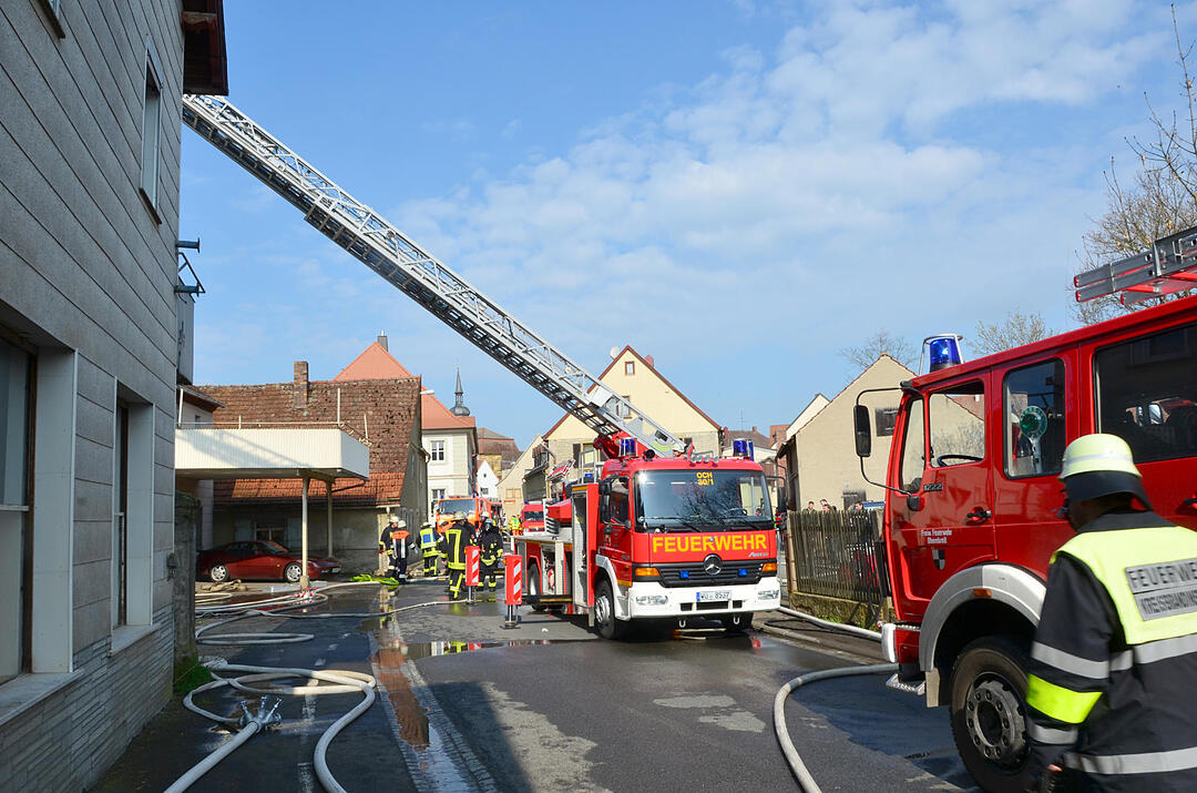 Brand in Obernbreit
