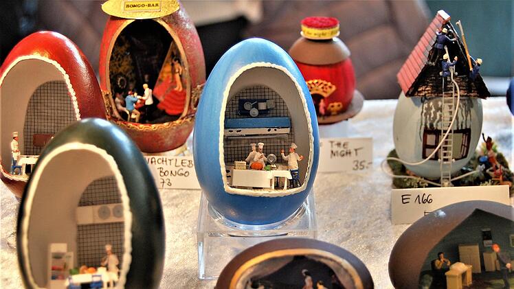 Ostereier mit staunenswerter Füllung. Foto: Sigismund von Dobschütz