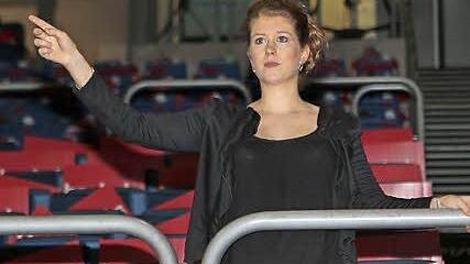 Trainerin Sanda Volkmut