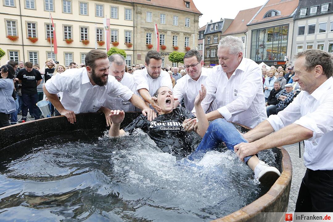 Gautschfeier 2015 der Mediengruppe Oberfranken in Bamberg