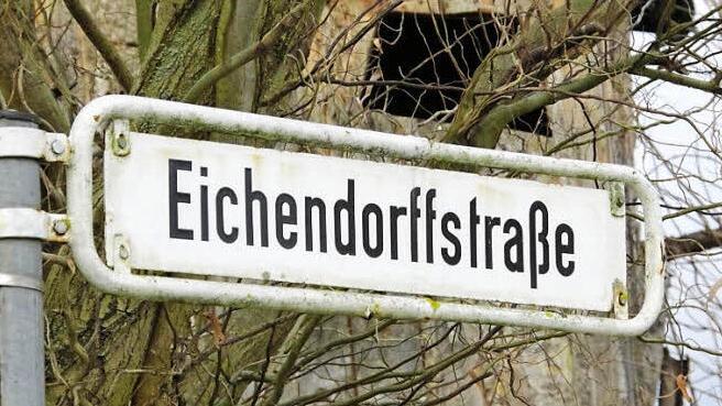 Eine Widmung an den in Oberschlesien geborenen Lyriker Josef von Eichendorff