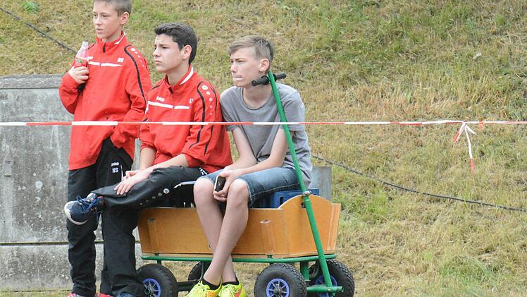 Mobile Sitzbank in Wildflecken. Foto: ssp