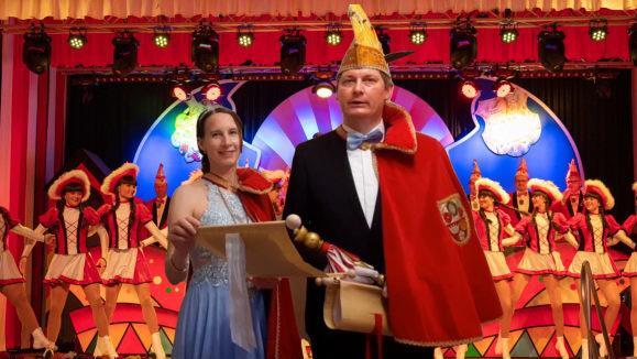 Auch das Grußwort des Prinzenpaares wird es 2021 nur digital geben. msi