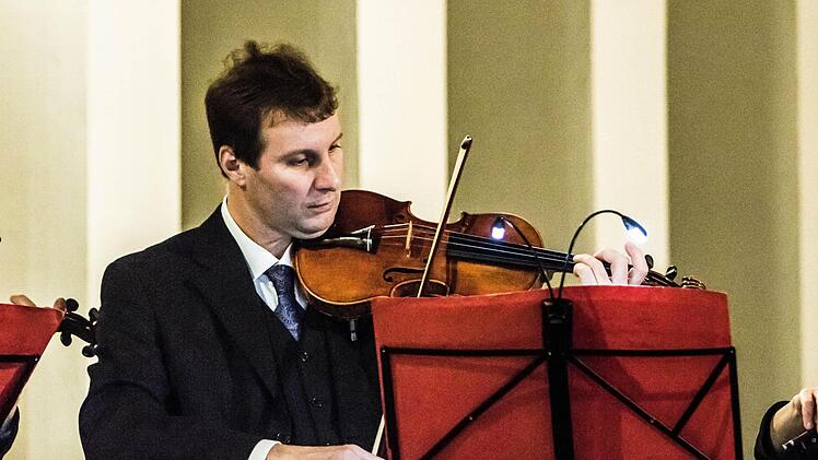 Impressionen vom Weihnachtskonzert mit dem Coburger Collegium musicum in St. MarienFoto: Jochen Berger