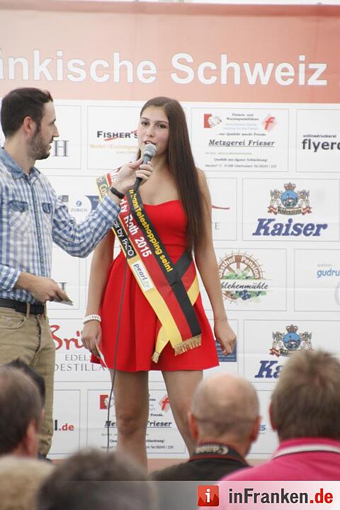 Erste Wahl zur "Miss Fränkische Schweiz"
