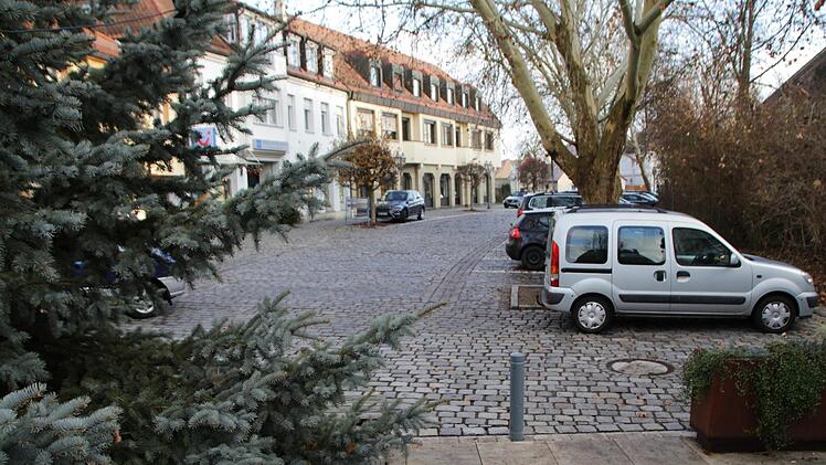 Auch der Parkplatz Am Graben wird neu gestaltet. Foto: Andreas Dorsch