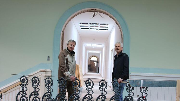 Eindrücke von der Baustelle Luitpoldbad. Foto: Ralf Ruppert