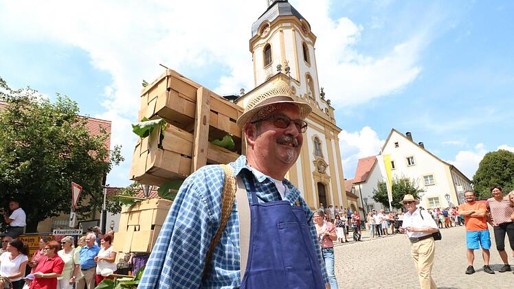 Der Festzug in Pretzfeld Foto: Andreas Hofbauer