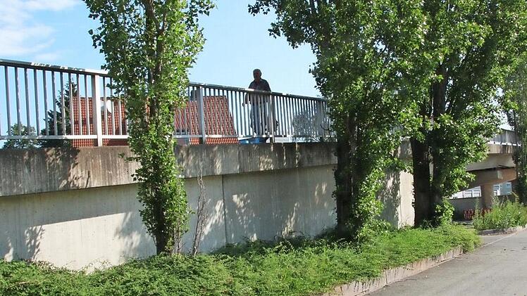 Die Rampen der Piastenbrücke bleiben auch beim Neubau der Brücke auf beiden Seiten erhalten. Nur das Mittelstück wird von der Bahn durch eine Neu-Konstruktion ersetzt.  Foto: Josef Hofbauer