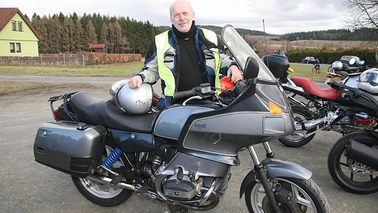 Max Pingart an seiner Maschine.