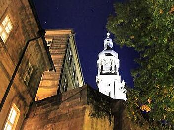 Probeweise war die Beleuchtungsanlage schon mehrmals in Betrieb.