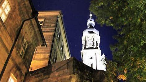 Probeweise war die Beleuchtungsanlage schon mehrmals in Betrieb.