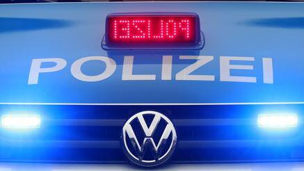 Polizeiwagen mit Blaulicht