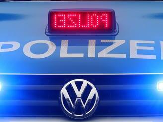 Polizeiwagen mit Blaulicht