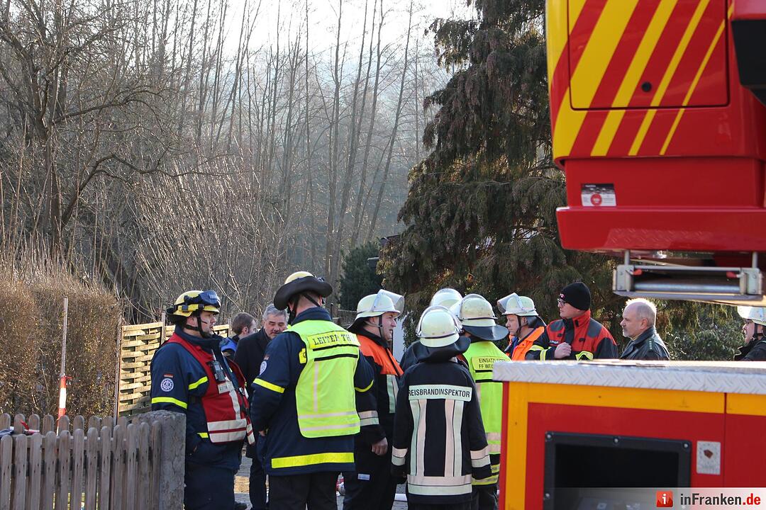 Gasexplosion in einem Wohnhaus