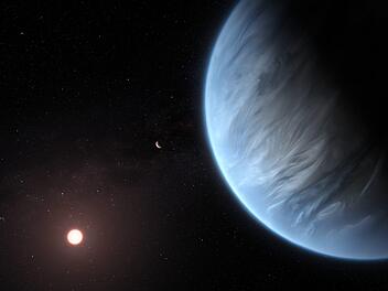 In Kanada hat eine junge Studentin 17 neue Exoplaneten entdeckt. Einer davon könnte sich als "zweite Erde" eignen. Symbolfoto: M. Kornmesser/dpa
