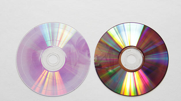 Disc Rot, Scheibenf&auml;ule, CD, DVD, Sammlung