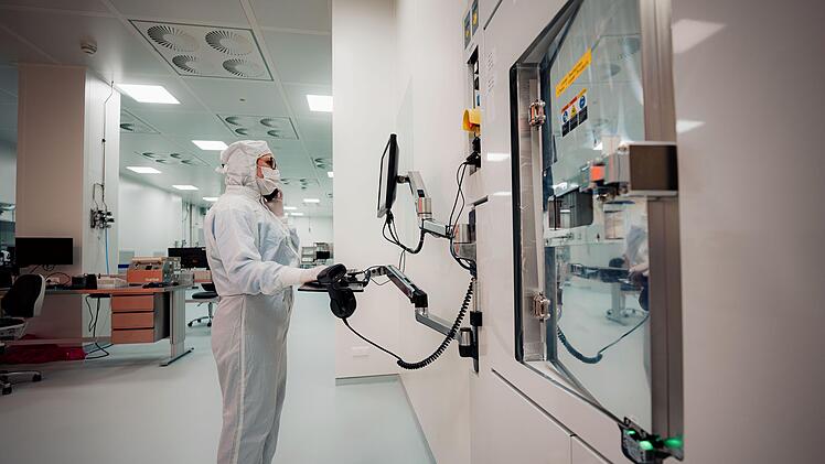 Die neue Fabrik zur Sensorherstellung der Siemens Healthineers in Forchheim