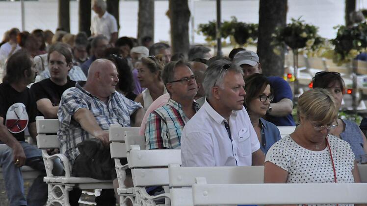 Summertime-Wochenende im Kurgarten in Bad Kissingen 2015. Foto: Peter Klopf
