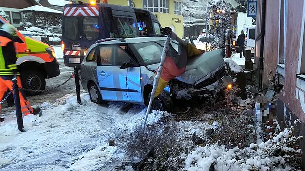Unfall in Bad Br&uuml;ckenau