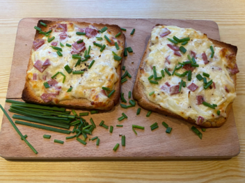 Flammkuchen-Toast