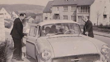 Die Wohnhäuser in der Thurnauer Straße damals...