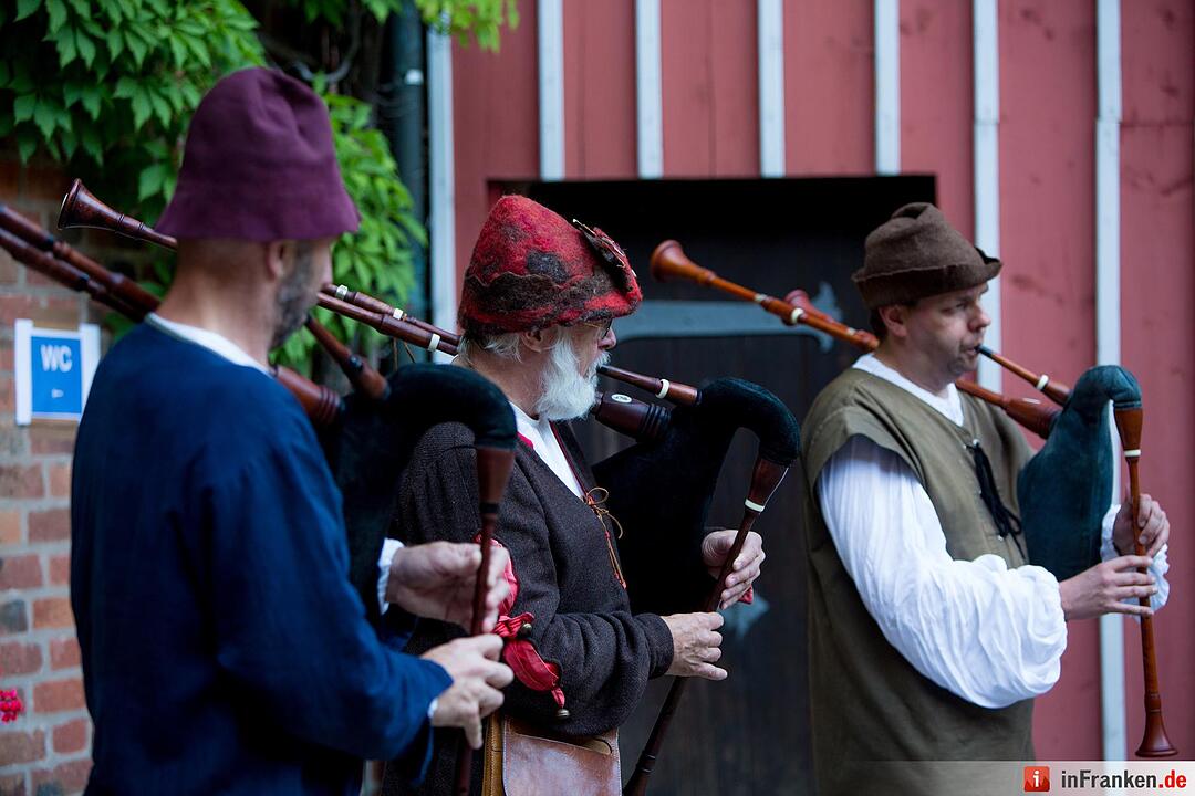 Burgfest auf der Kaiserburg in Nürnberg