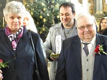 Elisabeth und Josef Schlee feierten ihre goldene Hochzeit. Foto: C. Ziegler