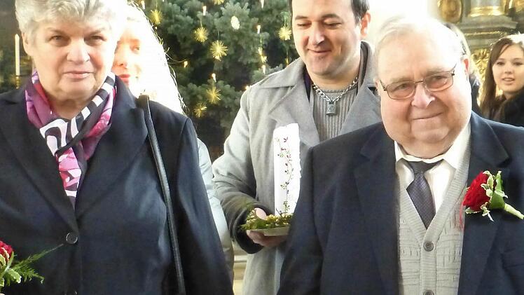 Elisabeth und Josef Schlee feierten ihre goldene Hochzeit. Foto: C. Ziegler