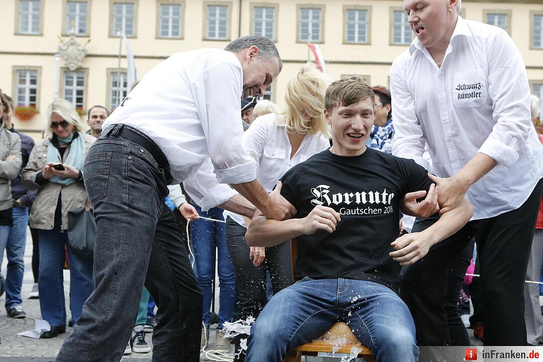 Gautschfeier 2015 der Mediengruppe Oberfranken in Bamberg