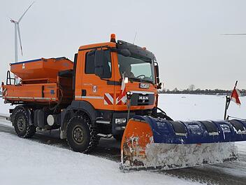 Auch der Thurnauer Bauhof ist im Winter 2020/2021 beim Räum- und Streudienst gefordert.