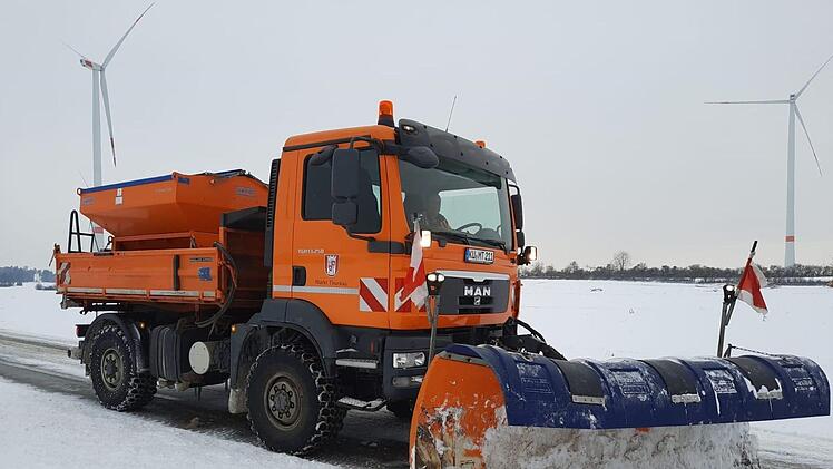 Auch der Thurnauer Bauhof ist im Winter 2020/2021 beim Räum- und Streudienst gefordert.
