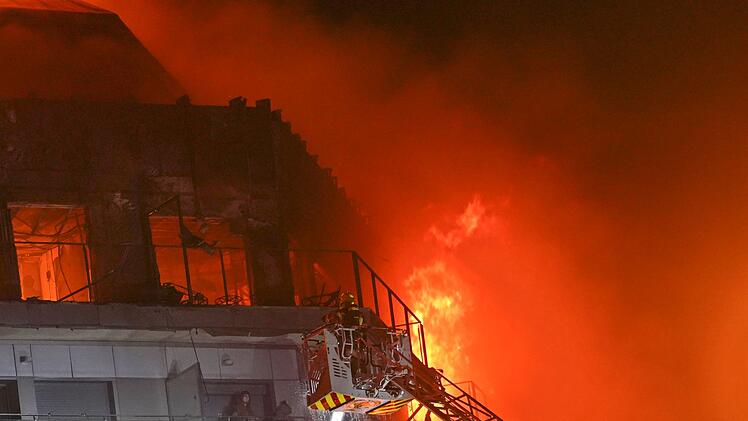 Großbrand in Valencia