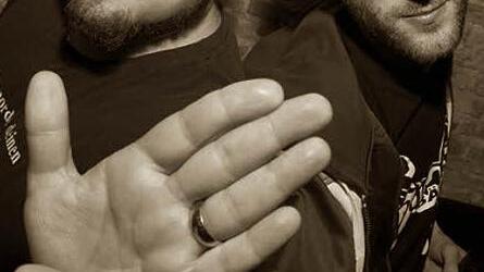 DJ Kermit  aka Nuke Ellington mit Dandy Goodman   alias Mighty Mike