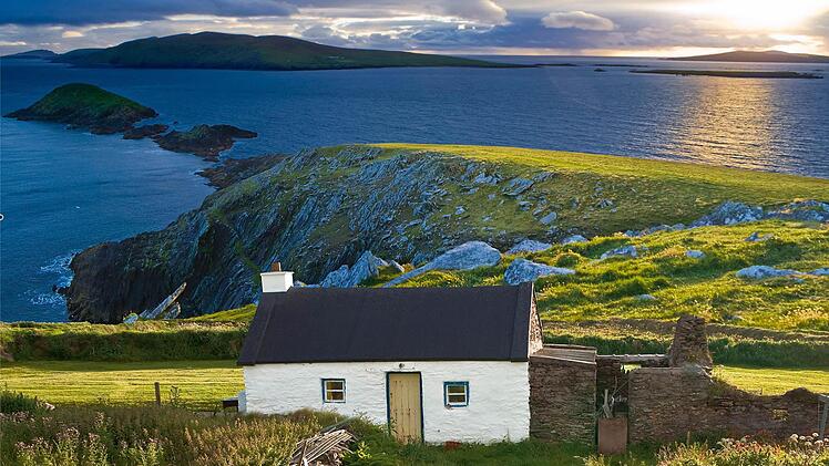 Irisches Cottage auf der Dingle Halbinsel  Foto: privat