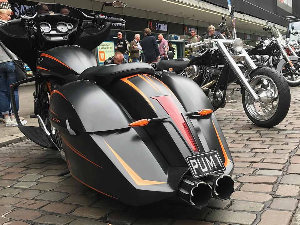 Harley-Davidson-Treffen in Hamburg