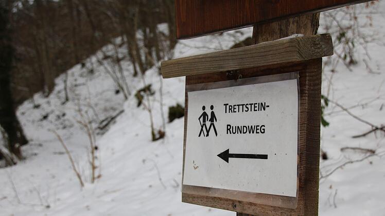 Winterwanderung zum Trettstein-Waserfall. Foto: Ralf Ruppert