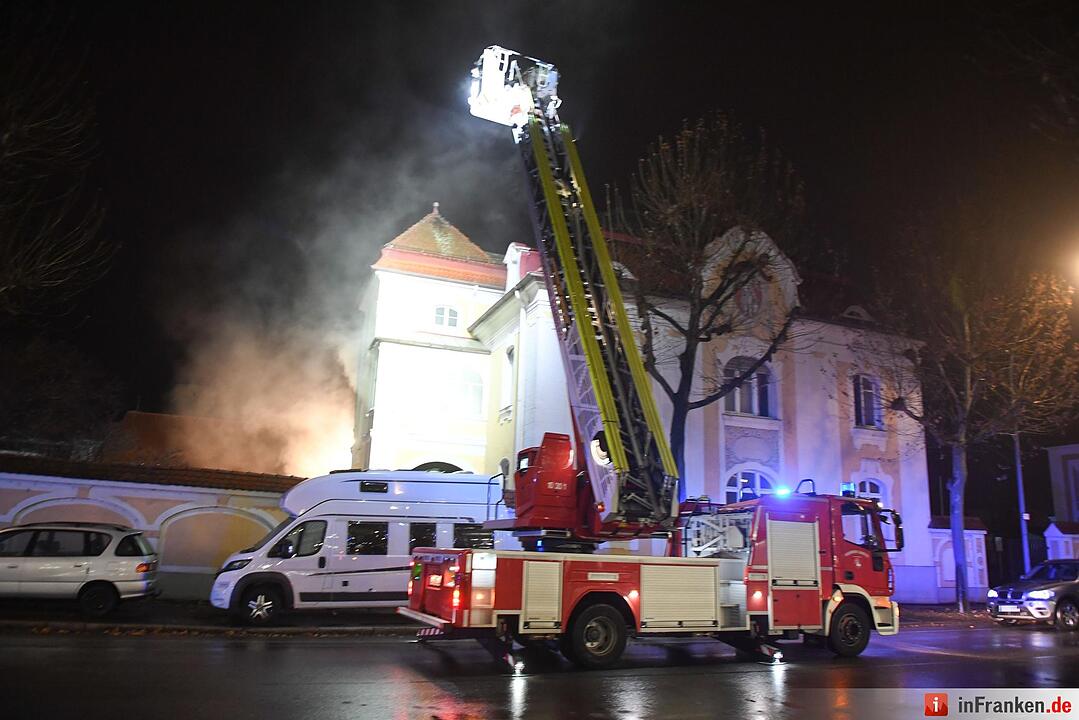 Brand am Schlachthof in Bamberg
